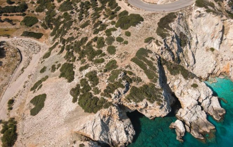 Kalo Chorio bei Agios Nikolaos Kreta, Kalo Chorio: Einzigartiges Grundstück am Meer für erstklassige Investitionsmöglichkeit zu verkaufen Grundstück kaufen